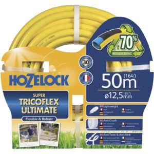 HOZELOCK - Ultimate Hose 12.5mm x 50m, Up To 70% Recycled PVC, Ultra-Light and F HOZELOCK - Ultimate Hose 12.5mm x 50m, Up To 70% Recycled PVC, Ultra-Light and F
