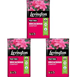 Levington PEAT FREE Ericaceous Compost 50 litre compost for acidloving plants Pa Levington PEAT FREE Ericaceous Compost 50 litre compost for acidloving plants Pa