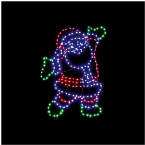 Premier - Flexibrights Santa With 247 Leds - 60 x 45 Premier - Flexibrights Santa With 247 Leds - 60 x 45