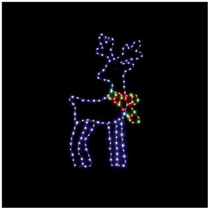 Premier - Twinkling FlexiBrights Reindeer 164 LEDs - 60 x 33 Premier - Twinkling FlexiBrights Reindeer 164 LEDs - 60 x 33