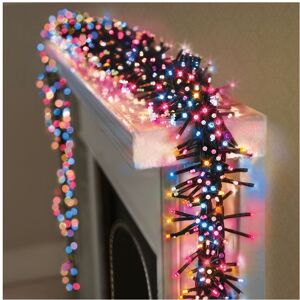 Premier - 5000 LED Multi Action Cluster Brights With Timer - Rainbow /Green Cabl Premier - 5000 LED Multi Action Cluster Brights With Timer - Rainbow /Green Cabl