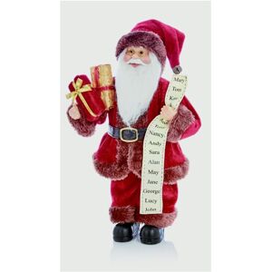 Premier - Standing Santa With Glasses - 30cm Premier - Standing Santa With Glasses - 30cm