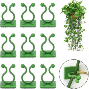 Unbranded Pack of 100 self-adhesive climbing plant support clips for vine walls, plant sup Unbranded Pack of 100 self-adhesive climbing plant support clips for vine walls, plant sup