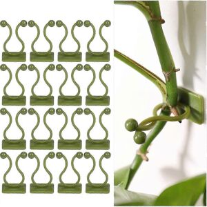 Unbranded Pack of 100 plant support clips for climbing plants, adhesive plant clips, wall Unbranded Pack of 100 plant support clips for climbing plants, adhesive plant clips, wall