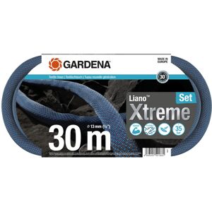 Gardena Liano Xtreme 1/2 inch, 30m set: Extremely robust textile garden hose, fo Gardena Liano Xtreme 1/2 inch, 30m set: Extremely robust textile garden hose, fo