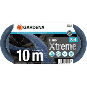 Gardena Liano Xtreme 1/2 inch, 10m set: Extremely robust textile garden hose, fo Gardena Liano Xtreme 1/2 inch, 10m set: Extremely robust textile garden hose, fo