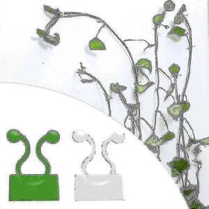 Unbranded (S-Green 10 pieces) Invisible plant clips for climbing plants, wall mount, adhes Unbranded (S-Green 10 pieces) Invisible plant clips for climbing plants, wall mount, adhes
