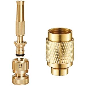 Unbranded Heavy-duty solid brass hose nozzle – High-pressure hose nozzle for garden hose, Unbranded Heavy-duty solid brass hose nozzle – High-pressure hose nozzle for garden hose,
