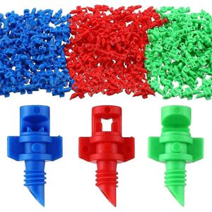 Unbranded Pack of 300 mini sprinklers with 90/180/360 degree misting nozzles, drip ring, i Unbranded Pack of 300 mini sprinklers with 90/180/360 degree misting nozzles, drip ring, i