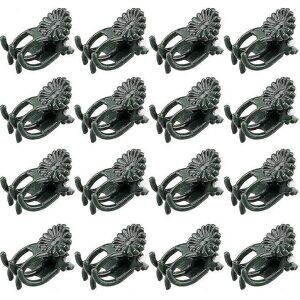 Unbranded (Green) 50 pieces of orchid stem clips, medium daisy plant support clips, thick Unbranded (Green) 50 pieces of orchid stem clips, medium daisy plant support clips, thick