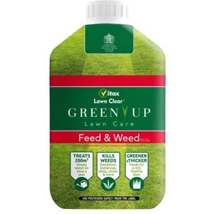 Vitax 1L Green Up Liquid Lawn Feed and Weed Vitax 1L Green Up Liquid Lawn Feed and Weed