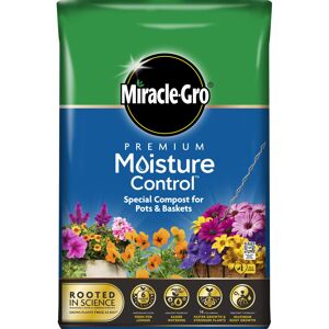 Miracle-Gro Premium Moisture Control Compost, 40 Litre Miracle-Gro Premium Moisture Control Compost, 40 Litre