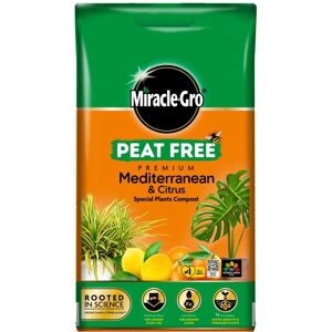 Miracle-Gro® Miracle-Gro - Peat Free Premium Mediterranean & Citrus Compost - 10L Miracle-Gro® Miracle-Gro - Peat Free Premium Mediterranean & Citrus Compost - 10L