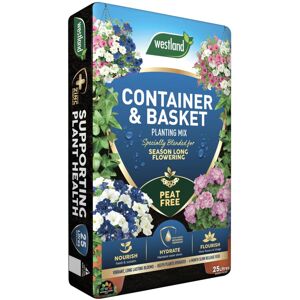 Westland Container & Basket Planting Compost Peat Free Mix 25L (11400016) Westland Container & Basket Planting Compost Peat Free Mix 25L (11400016)