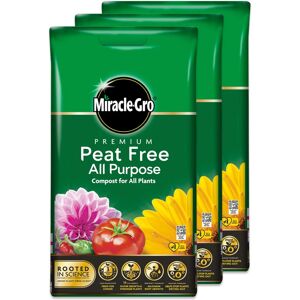 Miracle-Gro Tigerbox 3 x 10 Litre Miracle Gro Peat Free All Purpose Compost for All Plants Miracle-Gro Tigerbox 3 x 10 Litre Miracle Gro Peat Free All Purpose Compost for All Plants
