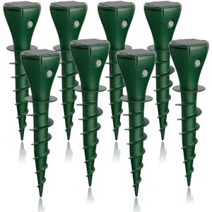 Unbranded 8 Pack Solar Powered Mole Repellent Stake with Electric Vibration for Gophers Sn Unbranded 8 Pack Solar Powered Mole Repellent Stake with Electric Vibration for Gophers Sn