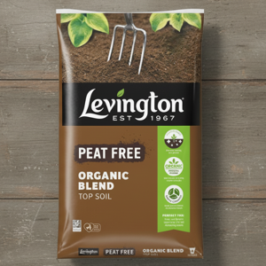 Levington Peat Free Organic Top Soil 60L Bag Levington Peat Free Organic Top Soil 60L Bag