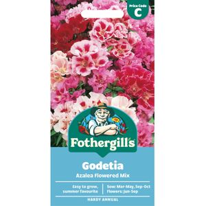 Mr Fothergill's Fothergill's Godetia Azalea Flowered Mixed Flower Seeds, 750 Seeds, Sow: Mar-May Mr Fothergill's Fothergill's Godetia Azalea Flowered Mixed Flower Seeds, 750 Seeds, Sow: Mar-May