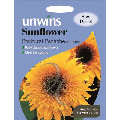 Unwins Grow Your Own Starburst Panache F1 Sunflower Flower Seeds Unwins Grow Your Own Starburst Panache F1 Sunflower Flower Seeds