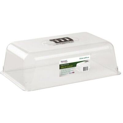 Stewart Garden Propagator Cover - Clear (Fits 38cm Tray) (2577008) Stewart Garden Propagator Cover - Clear (Fits 38cm Tray) (2577008)