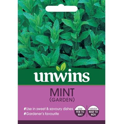 Unwins Grow Your Own Gardens Favourite Widely Grown Mint Herb Seeds Unwins Grow Your Own Gardens Favourite Widely Grown Mint Herb Seeds