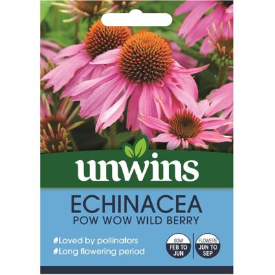 Unwins Grow Your Own Echinacea Pow Wow Wild Berry Flower Seeds Unwins Grow Your Own Echinacea Pow Wow Wild Berry Flower Seeds