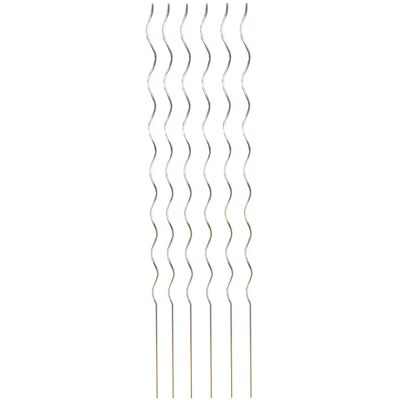 Selections Tomato Spiral Climbing Plant Support Metal Stakes Set of 6 (1.6m) Selections Tomato Spiral Climbing Plant Support Metal Stakes Set of 6 (1.6m)