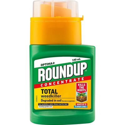 Roundup Optima+ Total Weedkiller, Concentrate, 140 ml Roundup Optima+ Total Weedkiller, Concentrate, 140 ml