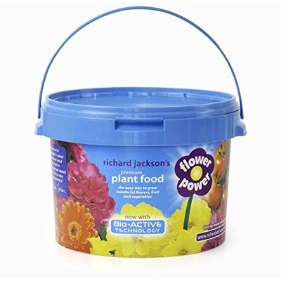 Flower Power Richard Jackson Premium Plant Food, with Bio-Active Technology, Con Flower Power Richard Jackson Premium Plant Food, with Bio-Active Technology, Con