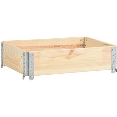vidaXL - 60x80 cm Solid Pine Wood - Raised Bed vidaXL - 60x80 cm Solid Pine Wood - Raised Bed