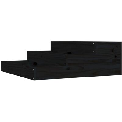 vidaXL Solid Wood Pine Planter - 78x78x27 cm - Planter vidaXL Solid Wood Pine Planter - 78x78x27 cm - Planter