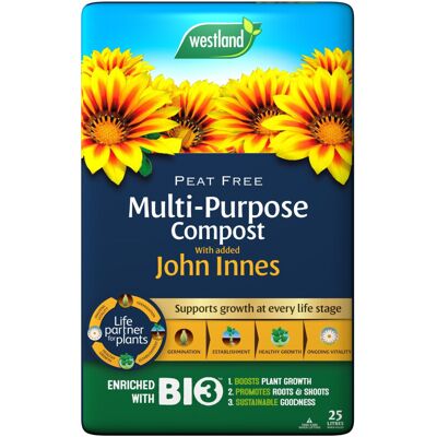 (25L) Westland Multi Purpose Compost with John Innes Peat Free (25L) Westland Multi Purpose Compost with John Innes Peat Free