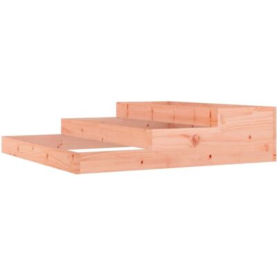 vidaXL Solid Wood Pine Planter - 107x107x27 cm - Planter vidaXL Solid Wood Pine Planter - 107x107x27 cm - Planter