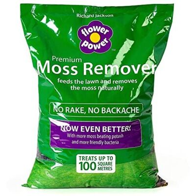 Richard Jackson Flower Power Moss Remover Lawn Feeder Organic Premium High Potas Richard Jackson Flower Power Moss Remover Lawn Feeder Organic Premium High Potas