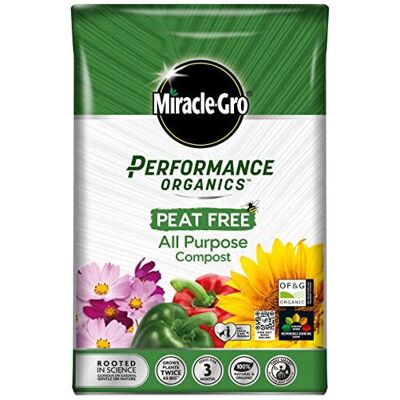 Miracle-Gro Organic Compost - 40L - Multi-purpose Organic Fertilizer Miracle-Gro Organic Compost - 40L - Multi-purpose Organic Fertilizer