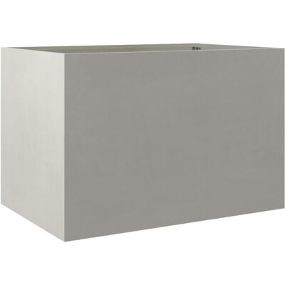 vidaXL - Planter - Silver - 62x47x46 cm - Planter vidaXL - Planter - Silver - 62x47x46 cm - Planter