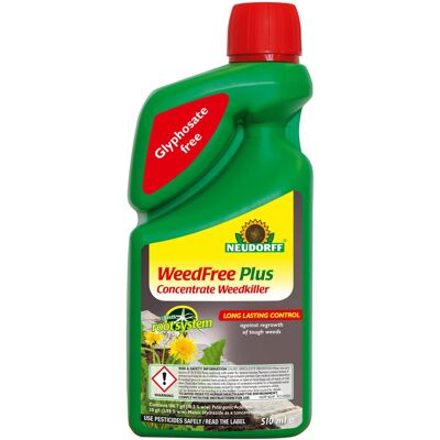 Neudorff WeedFree Plus Concentrate Long Lasting Glyphosate Free Weedkiller 510 Neudorff WeedFree Plus Concentrate Long Lasting Glyphosate Free Weedkiller 510