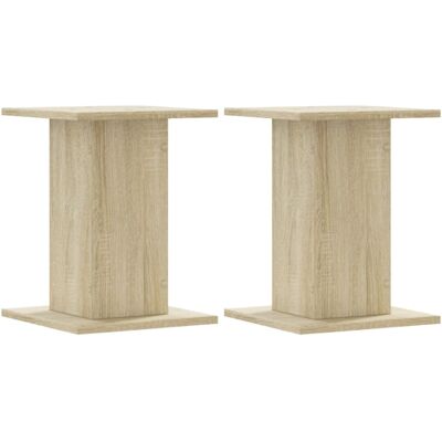 vidaXL Plant Stand 2 pcs Sonoma Oak 30x30x40 cm - Plant Stand vidaXL Plant Stand 2 pcs Sonoma Oak 30x30x40 cm - Plant Stand