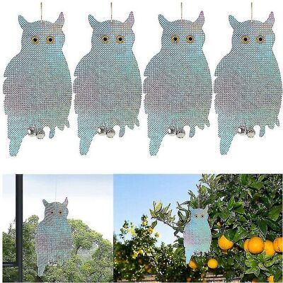Unbranded Owl Reflective Bird Repellent,4pack Owl Shaped Pigeon Repeller,luminous Reflecti Unbranded Owl Reflective Bird Repellent,4pack Owl Shaped Pigeon Repeller,luminous Reflecti