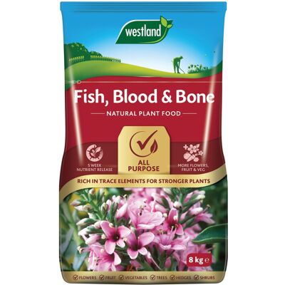 Westland Fish, Blood & Bone 8kg Bag Westland Fish, Blood & Bone 8kg Bag