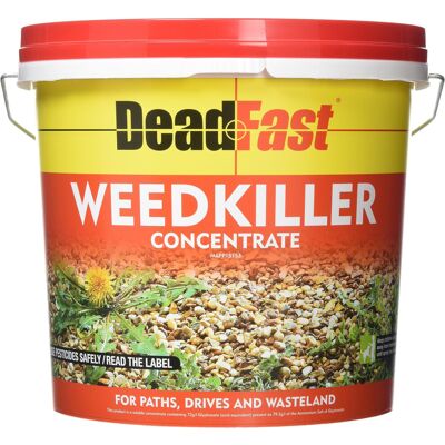 Deadfast Weedkiller Concentrate for Paths and Drives 12x 100ml Tub Deadfast Weedkiller Concentrate for Paths and Drives 12x 100ml Tub