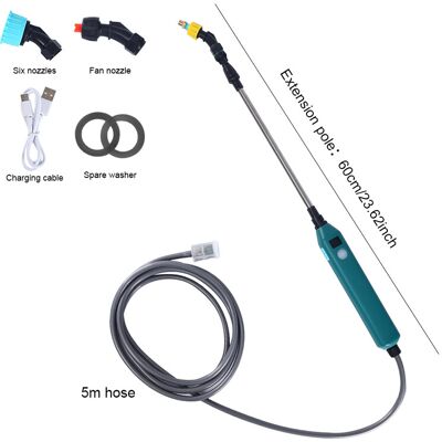 Maxpower (5 meters water pipe) Shoulder-Type Electric Pesticide Sprayer 5L Lithium Batte Maxpower (5 meters water pipe) Shoulder-Type Electric Pesticide Sprayer 5L Lithium Batte