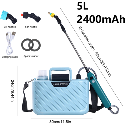 Maxpower (Set N) Shoulder-Type Electric Pesticide Sprayer 5L/8L 1800mAh/ Spray Garden Pow Maxpower (Set N) Shoulder-Type Electric Pesticide Sprayer 5L/8L 1800mAh/ Spray Garden Pow
