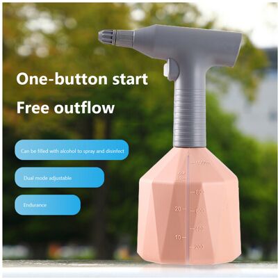 Maxpower (Pink) 1L Electric Garden Sprayer Automatic Plant Mister Spray Bottle For House Maxpower (Pink) 1L Electric Garden Sprayer Automatic Plant Mister Spray Bottle For House