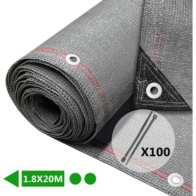 Vounot Privacy Screen 1.8×20m - Garden Fence Privacy Mesh Vounot Privacy Screen 1.8×20m - Garden Fence Privacy Mesh