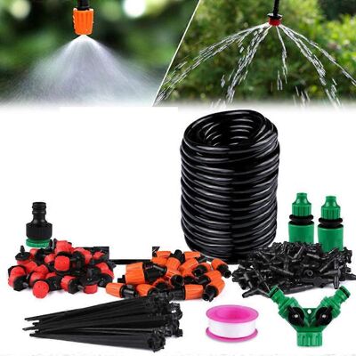 Unbranded (As show, One size) 76PCS 20m DIY Garden Drip Irrigation System, Water Hose for Unbranded (As show, One size) 76PCS 20m DIY Garden Drip Irrigation System, Water Hose for