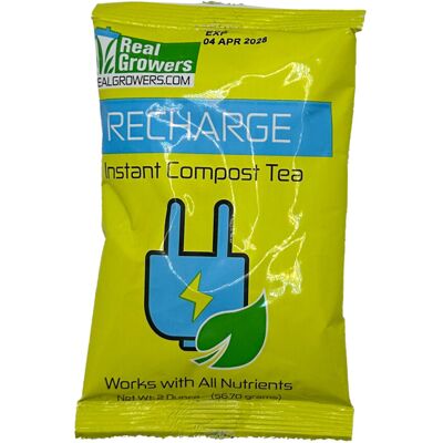 Real Growers Recharge - Mycorrhizae Instant Compost Tea/Soil Microbes for Plant Real Growers Recharge - Mycorrhizae Instant Compost Tea/Soil Microbes for Plant