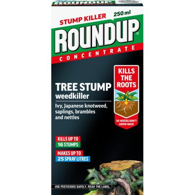 Roundup Tree Stump Weedkiller, Super Concentrate 250 ml Roundup Tree Stump Weedkiller, Super Concentrate 250 ml
