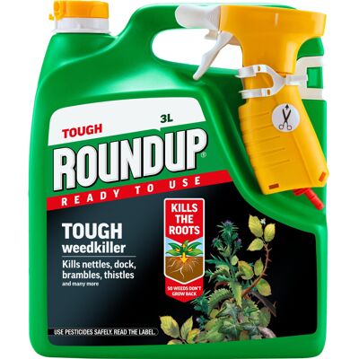 Roundup 3L XL Tough and Deep Root Weedkiller Roundup 3L XL Tough and Deep Root Weedkiller
