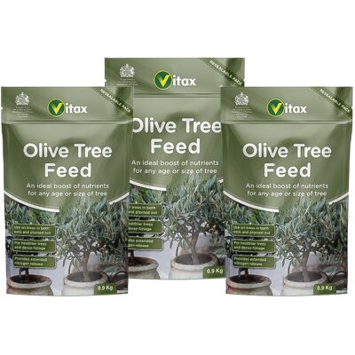 Vitax Olive Tree Feed 3×900g Organic Fertilizer Vitax Olive Tree Feed 3×900g Organic Fertilizer
